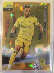 Hany Mukhtar [Gold] Soccer Cards 2021 Topps Chrome MLS Sapphire Prices