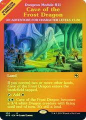 Cave of the Frost Dragon [Showcase Foil] Magic Adventures in the Forgotten Realms Prices