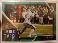 Josh Jacobs [Teal] #11 Football Cards 2020 Panini Phoenix Game Over Prices