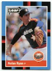 Nolan Ryan Baseball Cards 1988 Leaf Prices