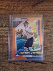 Justin Fields [Orange] #AB19 Football Cards 2021 Panini Rookies and Stars Airborne Prices