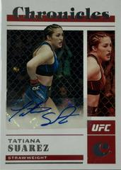 Tatiana Suarez #CS-TSZ Ufc Cards 2023 Panini Chronicles UFC Signatures Prices