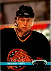 Robert Kron Hockey Cards 1991 Stadium Club Prices