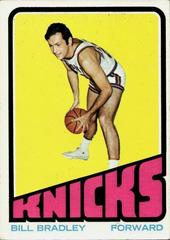 Bill Bradley Basketball Cards 1972 Topps Prices