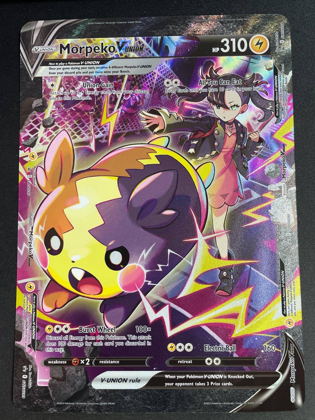 Morpeko V-Union [Jumbo] #swsh290 Pokemon Promo