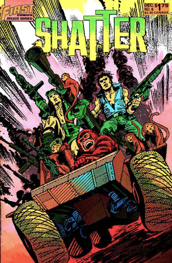 Shatter #6 (1986) Comic Books Shatter