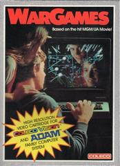 Front Cover | War Games Colecovision