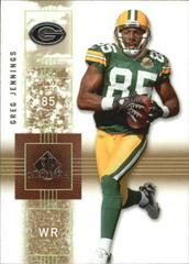 Greg Jennings Football Cards 2007 SP Chirography Prices