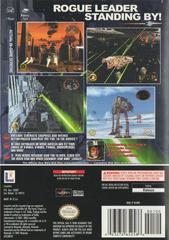 Back Cover | Star Wars Rogue Leader [Player's Choice] Gamecube