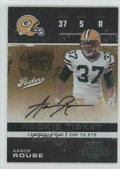 Aaron Rouse [Autograph] #102 Football Cards 2007 Playoff Contenders Prices