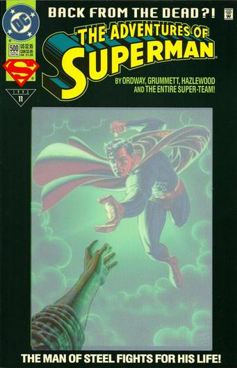 Adventures of Superman [Collector's Set] #500 (1993) Cover Art