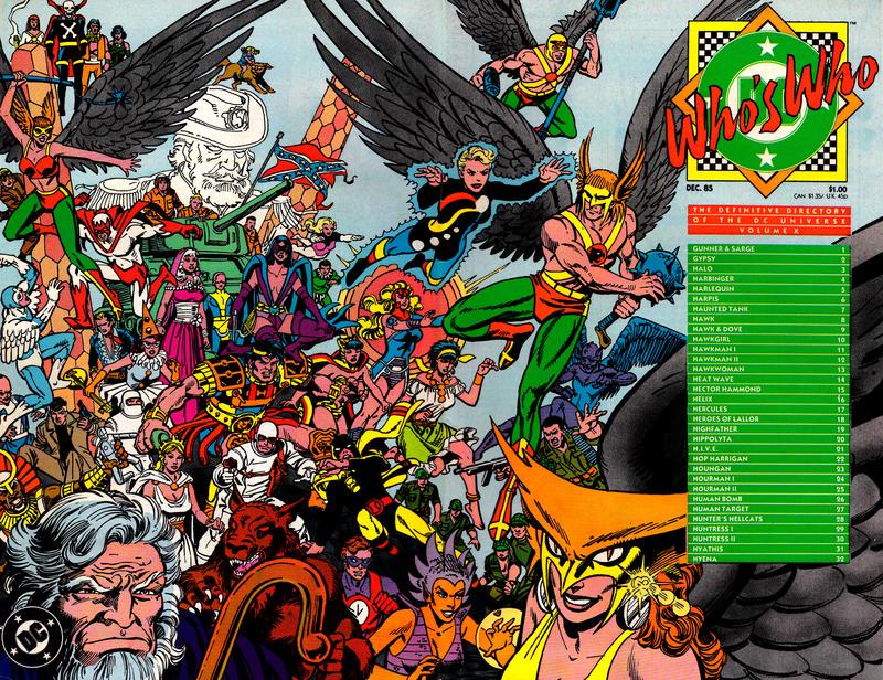 Who's Who #10 (1985) Comic Books Who's Who