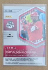 Card Back | Jo Adell Baseball Cards 2021 Panini Mosaic Rookie Debut