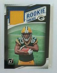 Marquez Valdes-Scantling [Blue] Football Cards 2018 Donruss Rookie Threads Prices
