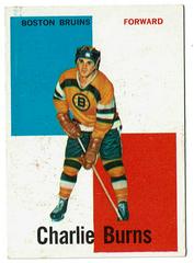 Charlie Burns Hockey Cards 1960 Topps Prices