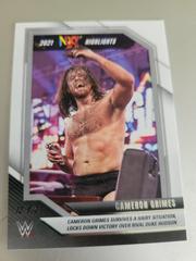 Cameron Grimes #39 Wrestling Cards 2022 Panini NXT WWE 2021 Highlights Prices