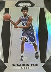DE'Aaron Fox [Silver Prizm] Basketball Cards 2017 Panini Prizm Prices