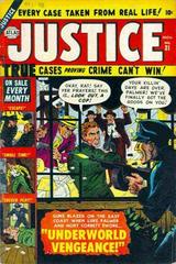 Justice #31 (1952) Comic Books Justice Prices