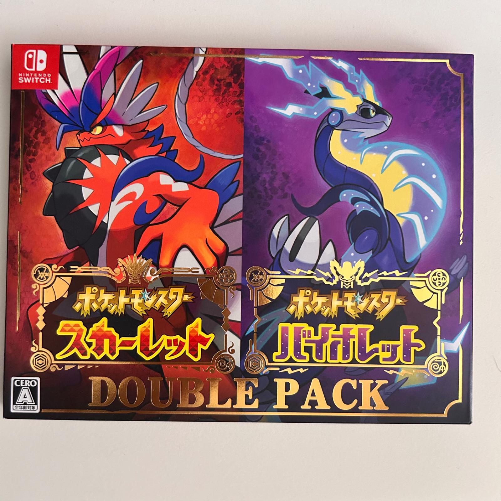 Pokemon Scarlet & Violet Double Pack Prices JP Nintendo Switch ...