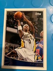 T.J. Ford Basketball Cards 2009 Topps Prices