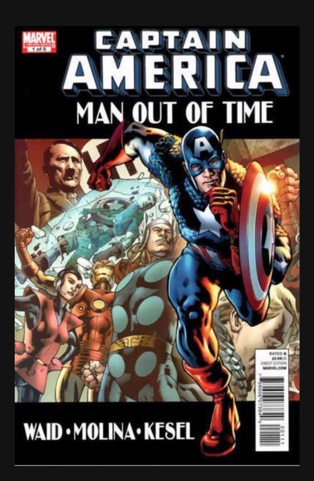 Captain America: Man Out Of Time #1 Comic Books Captain America: Man Out Of Time