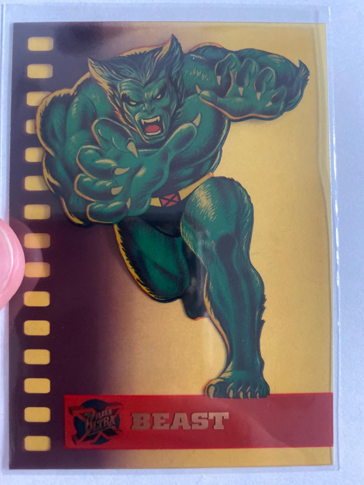 Beast #1 Marvel 1995 Ultra X-Men Suspended Animation