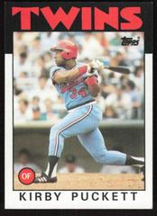 Kirby Puckett #329 Baseball Cards 1986 Topps Prices