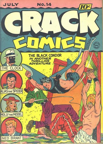 Crack Comics #14 (1941) Comic Books Crack Comics