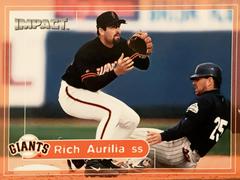 Rich Aurilia #104 Baseball Cards 2000 Fleer Impact Prices
