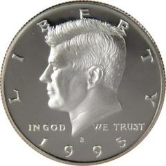 1995 S [SILVER PROOF] Coins Kennedy Half Dollar Prices