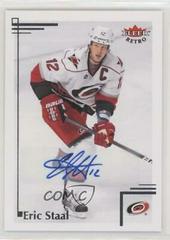 Eric Staal [Autograph] Hockey Cards 2012 Fleer Retro Prices