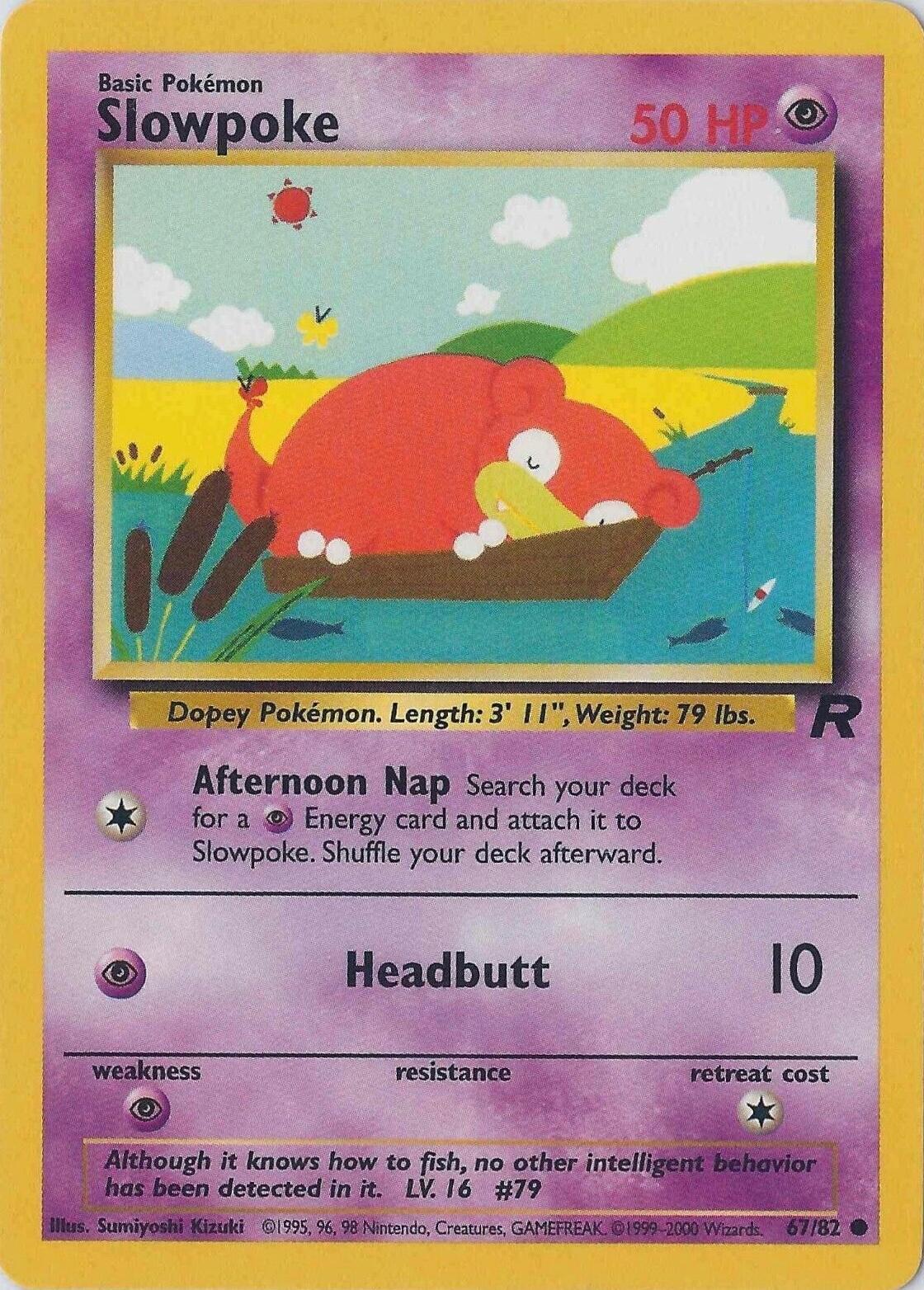 Slowpoke 67 Prices Pokemon Team Rocket Pokemon Cards