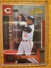 Ken Griffey Jr Baseball Cards 2003 Playoff Absolute Memorabilia Prices