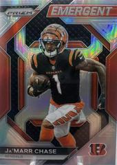 Ja'Marr Chase [Silver] #H-7 Football Cards 2023 Panini Prizm Emergent Prices