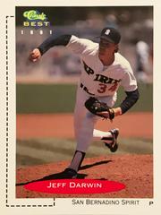 Jeff Darwin #51 Baseball Cards 1991 Classic Best Prices