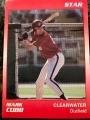 Mark Cobb #11 Baseball Cards 1989 Star Prices