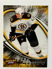 Blake Wheeler #306 Hockey Cards 2008 Upper Deck Power Play Box Set Prices