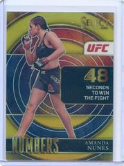 Amanda Nunes [Gold] #18 Ufc Cards 2022 Panini Select UFC Numbers Prices