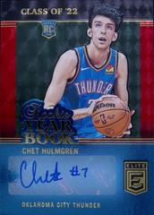 Chet Holmgren Basketball Cards 2022 Panini Donruss Elite Rookie Yearbook Autographs Prices