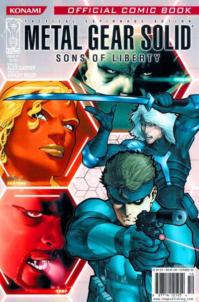 Metal Gear Solid: Sons Of Liberty [Garner] #1 (2005) Comic Books Metal Gear Solid: Sons of Liberty