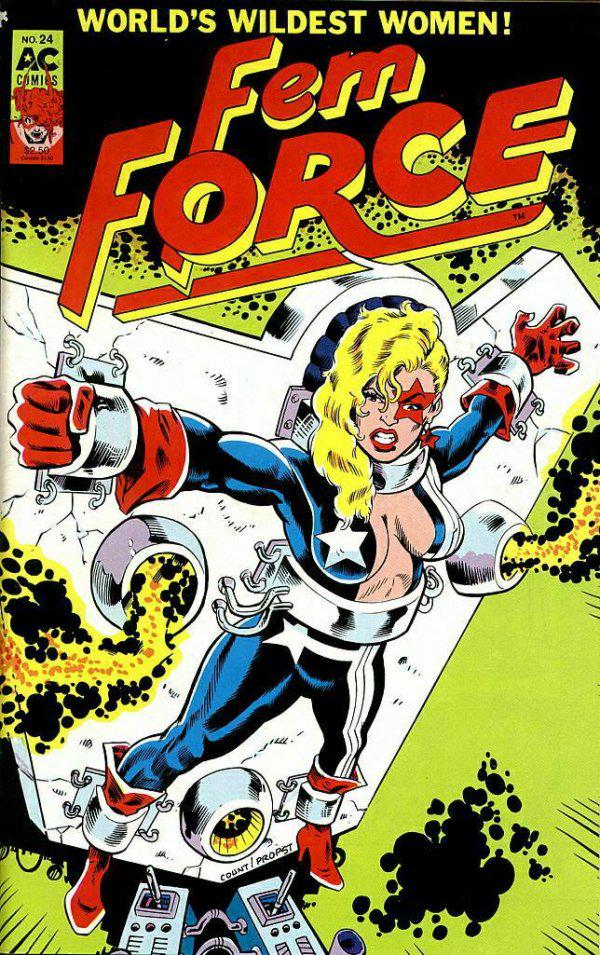 Femforce #24 (1990) Comic Books Femforce