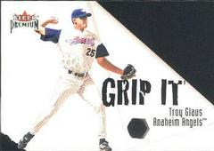 Troy Glaus / Darin Erstad #13 Baseball Cards 2001 Fleer Premium Grip & Rip It Prices
