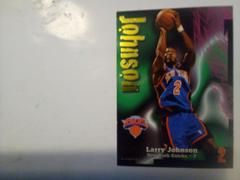 Correct Pic | Larry Johnson Basketball Cards 1997 Skybox Z Force
