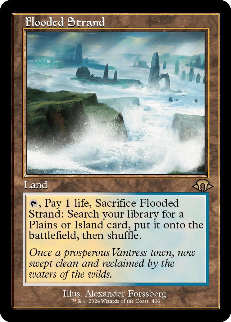 Flooded Strand #436 Magic Modern Horizons 3