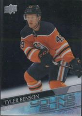 Tyler Benson [Clear Cut] Hockey Cards 2020 Upper Deck Prices