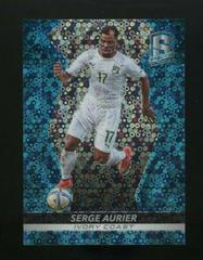 Serge Aurier [Neon Blue] Soccer Cards 2016 Panini Spectra Prices
