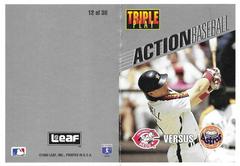 Reds Vs Astros #12 Baseball Cards 1993 Panini Donruss Triple Play Action Baseball Prices