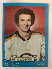 Don Luce #38 Hockey Cards 1973 Topps Prices