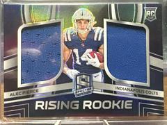 Alec Pierce Football Cards 2022 Panini Spectra Rising Rookie Materials Prices