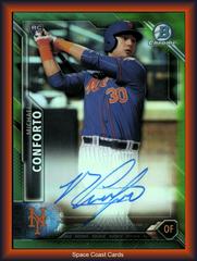 Michael Conforto [Green Refractor] #CRA-MC Baseball Cards 2016 Bowman Chrome Rookie Autographs Prices